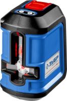 Нивелир лазерн. Зубр КРЕСТ-15 цв.луч. красный (34902_Z01)