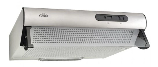 Вытяжка козырьковая Elikor Europa 60П-290-П3Л белый управление: ползунковое (1 мотор)