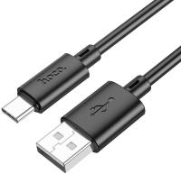 Кабель Hoco X88 Gratified X88 GRATIFIED TYPE-C USB-A-USB Type-C 1м черный
