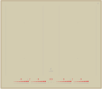 Индукционная варочная поверхность Lex EVI 641C IV слоновая кость