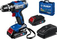 Дрель-шуруповерт Зубр DL-201-22 аккум. патрон:быстрозажимной (кейс в комплекте)