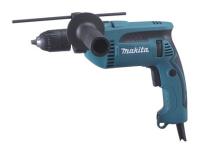 Дрель ударная Makita HP1641F 680Вт патрон:быстрозажимной реверс