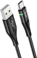 Кабель Hoco U93 Shadow Type-C USB (m)-USB Type-C 1.2м черный коробка