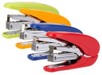 Комплект степлер+скобы Deli E0365 Essential N10 (10листов) снижение усилия ассорти 50скоб коробка