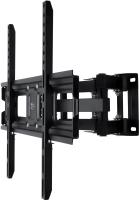 Кронштейн для телевизора Buro MF3 черный 32"-70" макс.40кг настенный поворотно-выдвижной и наклонный