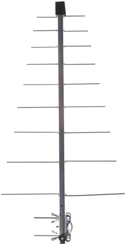 Антенна телевизионная Denn DAE603 25дБ активная черный каб.:8.5м