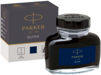 Флакон с чернилами Parker Quink Z13 (CW1950378) черный/синие чернила 57мл для ручек перьевых