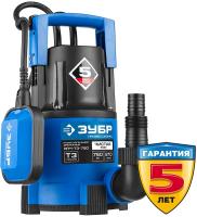 Насос дренажный Зубр НПЧ-Т3-750 750Вт 12600л/час