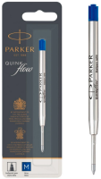 Стержень шариковый Parker QuinkFlow Z08 (CW1950371) M 1мм синие чернила блистер