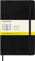 Блокнот Moleskine CLASSIC QP061 Large 130х210мм 240стр. клетка твердая обложка черный