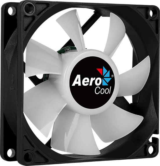 Вентилятор Aerocool Frost 8 80x80mm 3-pin 4-pin(Molex)28dB 90gr LED Ret