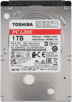 Жесткий диск Toshiba SATA-III 1Tb HDWL110UZSVA Notebook L200 Slim (5400rpm) 128Mb 2.5"
