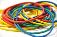 Резинки для купюр Silwerhof 189017 d=60мм 2мм 10000гр ассорти пластиковый пакет