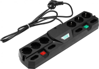 Сетевой фильтр Most TRG 2м (10 розеток) черный (коробка)