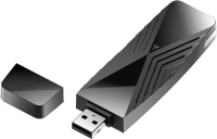 Сетевой адаптер WiFi D-Link DWA-X1850 DWA-X1850/A1A AX1800 USB 3.0 (ант.внутр.) 2ант.