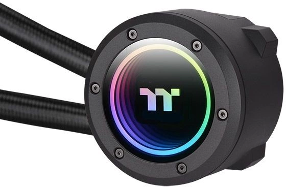 Система водяного охлаждения Thermaltake Toughliquid 240 Ex Pro ARGB Soc-AM5/AM4/1200/1700/1851 черный 4-pin 22.6dB Al+Cu Ret (CL-W418-PL00BL-A)