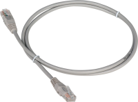 Патч-корд Lanmaster TWT-45-45-50-GY UTP RJ-45 вил.-вилка RJ-45 кат.5E 50м серый ПВХ 26AWG