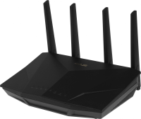 Роутер беспроводной Asus RT-AX5400 AX5400 10/100/1000 черный комп.:устройство/крепления/адаптер