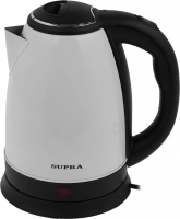 Чайник электрический Supra KES-1846SW 1.8л. 1500Вт белый/черный (корпус: нержавеющая сталь)