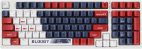 Клавиатура A4Tech Bloody S98 Sports Navy BLMS Plus механическая синий/белый USB for gamer LED (S98 S