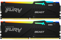 Память DDR5 2x8GB 5600MHz Kingston KF556C36BBEAK2-16 Fury Beast Black RTL PC5-44800 CL36 DIMM 288-pi