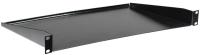Полка стационарная ITK RS05-280M-R 1U нагр.:20кг. 19" 280мм черный (упак.:1шт)