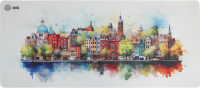 Коврик для мыши Cactus Amsterdam рисунок 900x400x3мм (CS-MP-PRO12XXL)