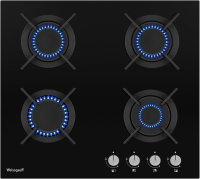 Газовая варочная поверхность Weissgauff HG 640 BGV черный