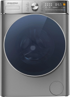 Стиральная машина Maunfeld MFWD14106S04 класс: B загр.фронтальная макс.:10кг (с сушкой) нержавеющая сталь инвертер