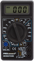 Мультиметр PROconnect M830B DT830B цифровой черный (13-3011)