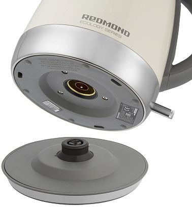 Чайник электрический Redmond RK-M179 1.7л. 2100Вт бежевый (корпус: нержавеющая сталь)