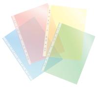 Папка-вкладыш Бюрократ Премиум -013COLOR ассорти глянцевые А4+ 30мкм (упак.:50шт)