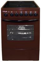 Плита Электрическая Лысьва EF4006MK00 коричневый стеклокерамика (без крышки)