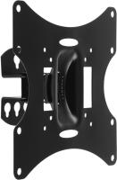 Кронштейн для телевизора Ultramounts UM858 черный 17"-43" макс.30кг настенный поворот и наклон