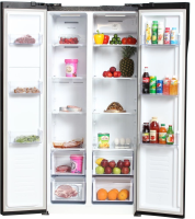 Холодильник Hyundai CS4505F 2-хкамерн. нержавеющая сталь