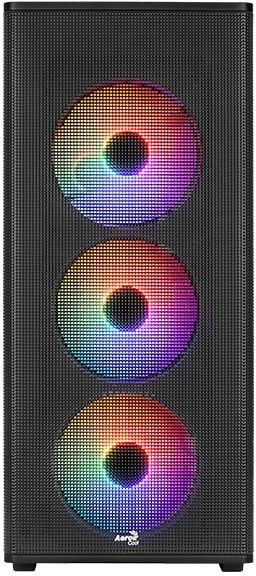 Корпус Aerocool Designer-G-BK-v1 черный без БП ATX 4x120mm 2x140mm 2xUSB2.0 1xUSB3.0 audio bott PSU