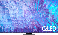 Телевизор QLED Samsung 98" QE98Q80CAUXRU Smart Series 8 серебристый/4K Ultra HD/100Hz/DVB-T2/DVB-C/D