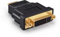Переходник Buro HDMI-19M-DVI-I(F)-ADPT DVI-I(f) HDMI (m) черный