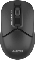 Мышь A4Tech Fstyler FG12 черный оптическая (1200dpi) беспроводная USB (3but)