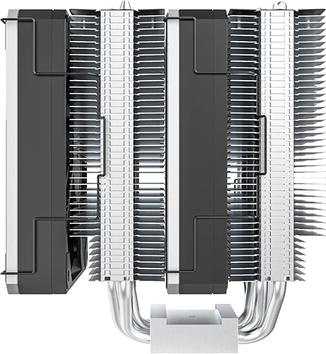 Устройство охлаждения(кулер) Montech Metal DT24 Base Soc-AM5/AM4/1200/1700/1851 черный 4-pin 26dB Al+Cu 270W 1530gr Ret