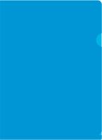 Папка-уголок Бюрократ -E310/1BLU A4 пластик 0.18мм синий