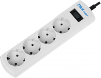 Сетевой фильтр Pilot mini 5м (4 розетки) белый (коробка)
