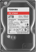 Жесткий диск Toshiba SATA-III 2Tb HDWD220UZSVA Desktop P300 (5400rpm) 128Mb 3.5"