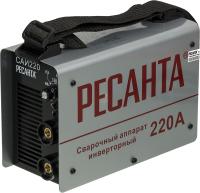 Сварочный аппарат Ресанта САИ-220 инвертор ММА DC (кейс в комплекте)