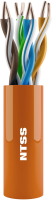 Кабель информ. NTSS (NTSS-IN-UTP4-6-LSZH-GY) кат.6 U/UTP 4X2X23AWG LSZH внутр. 305м серый