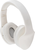 Гарнитура накладные Hyundai H-HP104 белый беспроводные bluetooth оголовье (HHP104W)