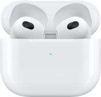 Гарнитура вкладыши Apple AirPods 3 A2565/A2564/A2897 Lightning белый беспроводные bluetooth в ушной раковине (MPNY3AM/A)