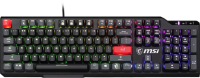 Клавиатура MSI VIGOR GK41 DUSK LR RU механическая черный/серый USB Multimedia for gamer LED (S11-04R