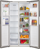 Холодильник Maunfeld MFF191NFSX 3-хкамерн. нержавеющая сталь