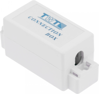 Адаптер Lanmaster TWT-CN110UTP5E проходн. бел. (упак.:1шт)